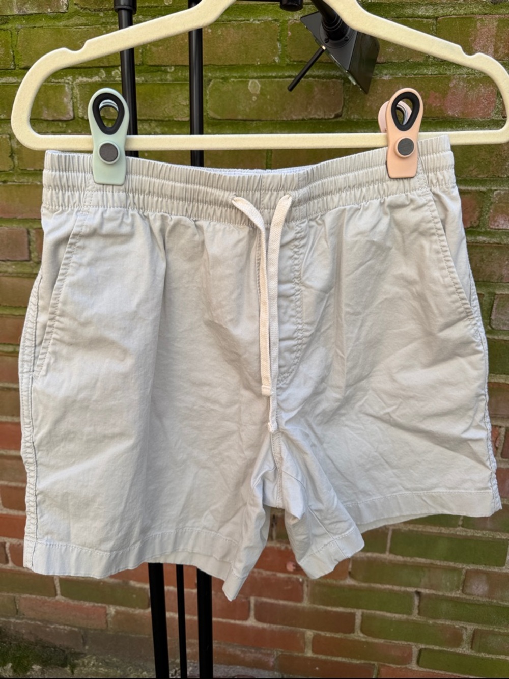J. Crew Light Gray Pull-On Athletic Shorts